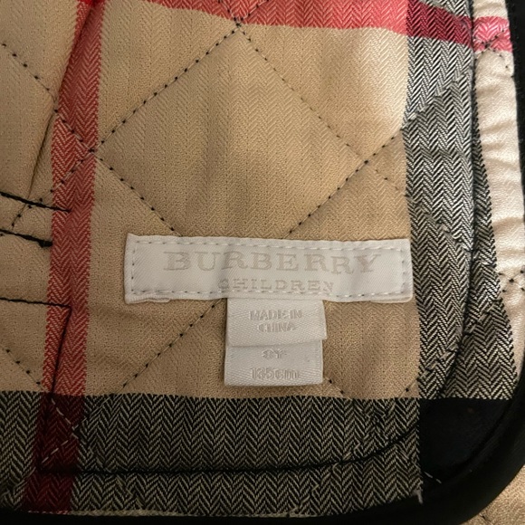 Kids Burberry jacket